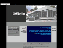 Tablet Screenshot of kunstpavillon.info