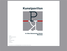 Tablet Screenshot of kunstpavillon.org